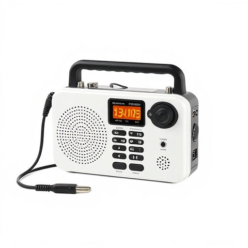 Emergency Weather Radio with Solar Charging